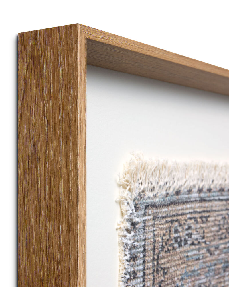 Veranasi Blue/Beige 2'9"x3'3" Wall Art